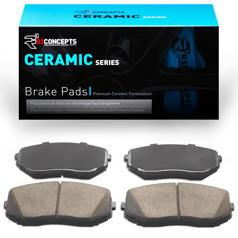 Mitsubishi L200 Brake Pads - Front - R1 Concepts - Ceramic - `18-`26